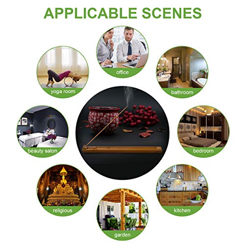 Cacukap BAMBOO_HOLDER_002 2 Pieces Bamboo Wood Incense Holder thumb #6