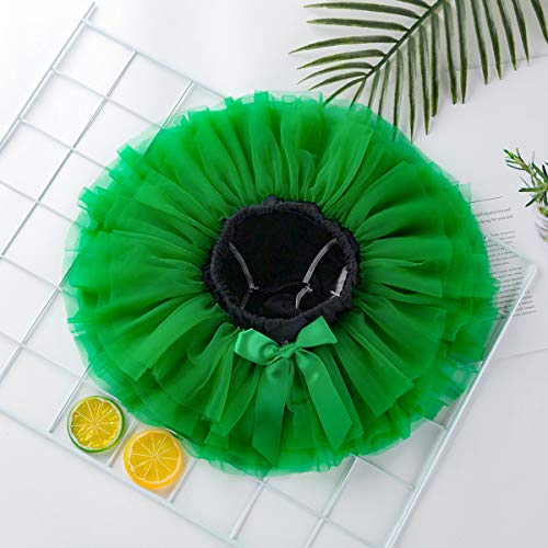 Saia tutu para bebês meninas, tutus de tule infantil, saias macias para recém-nascidos para crianças