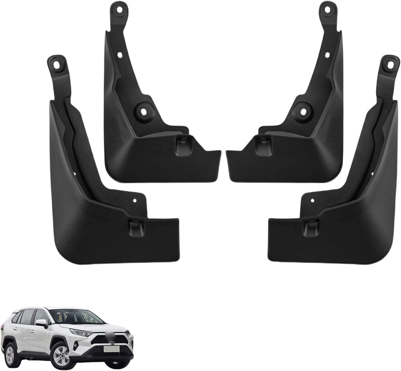 liufangfc 4PCS Heavy Duty Rubber Mud Flaps for Toyota RAV4 2019-2025