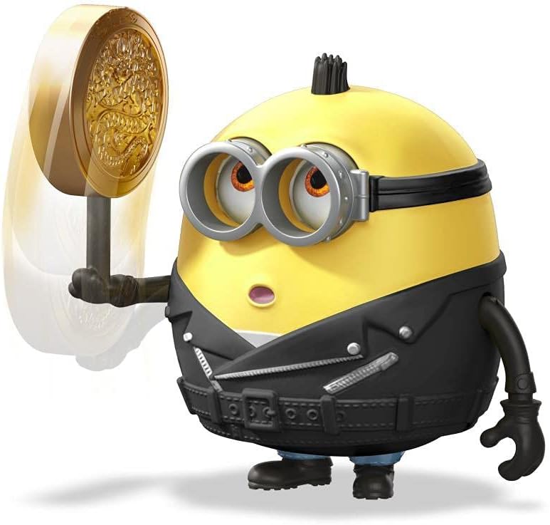 Minions: Rise of Gru Otto Button Activated Action Figure Approx 4-in with Zodiac Stone Accessory, Gift for Kids Ages 4 Years & Older