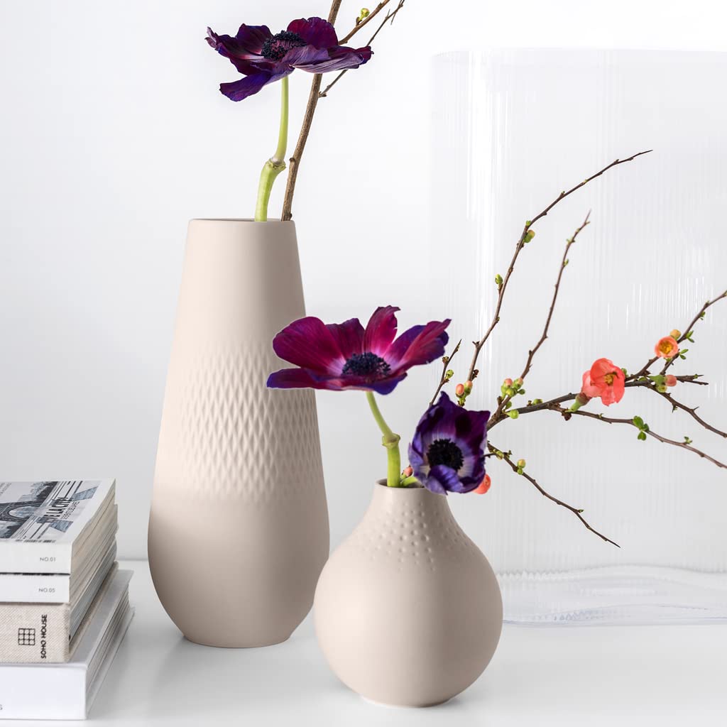 Amazon.com: Villeroy & Boch - Manufacture Collier Sand, Tall Vase