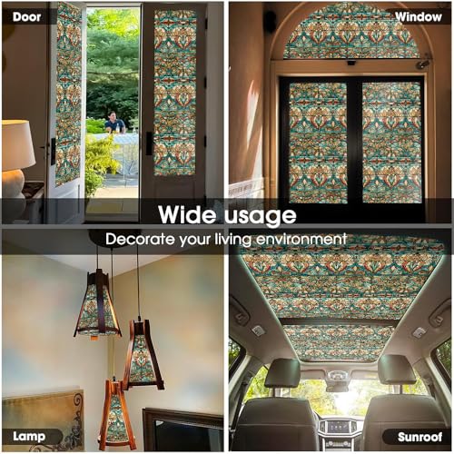 Vinilo decorativo para ventana 40x300 cm REDAMANCY miniatura 5