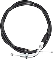 Vista 4 de Empuñaduras de mango de acelerador giratorio y conjunto de cable de 50 pulgadas con interruptor de apagado para manillar de 7/8 pulgadas 0.866 in