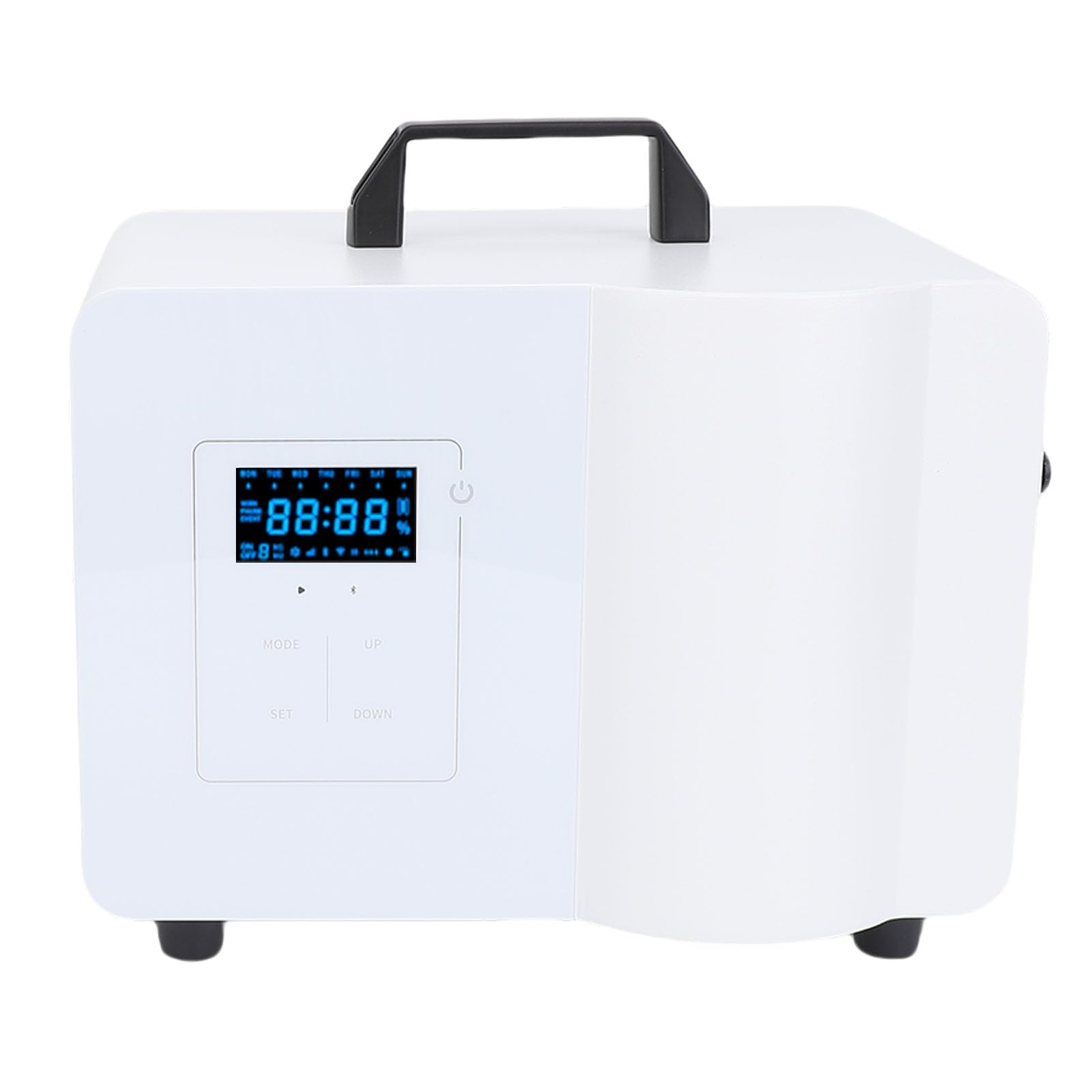 Fockety Waterless Essential Oil Dyfuser, 2000 Ml Aplikacja Bluetooth Control Air Machine z Timerem, Inteligentna Maszyna Aromaterapeutyczna Duże Pokój (wtyczka UE 220V)