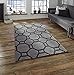 Produktbild Think Rugs, Hong Kong 4338 Grau - 120 x 170