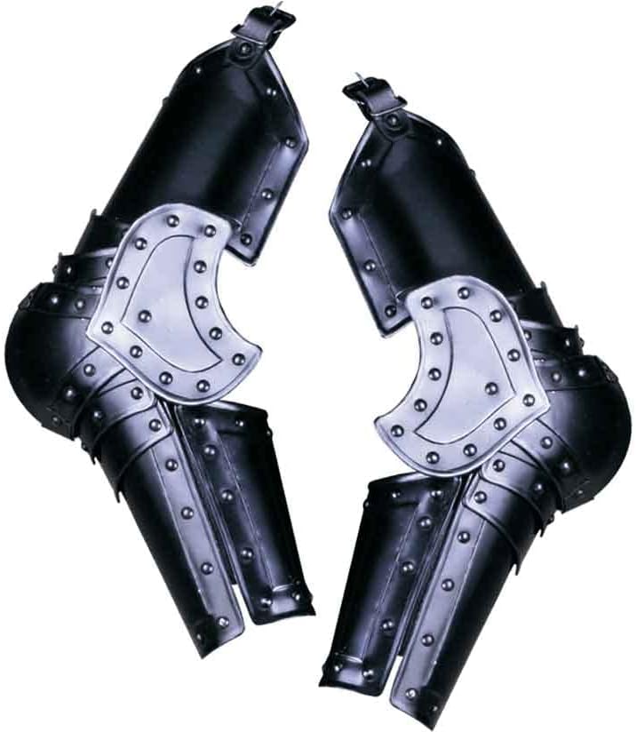 NauticalMart Blackened Balthasar Breastplate Medieval Knight Renaissance Costume Viking LARP Cosplay Historical Armor