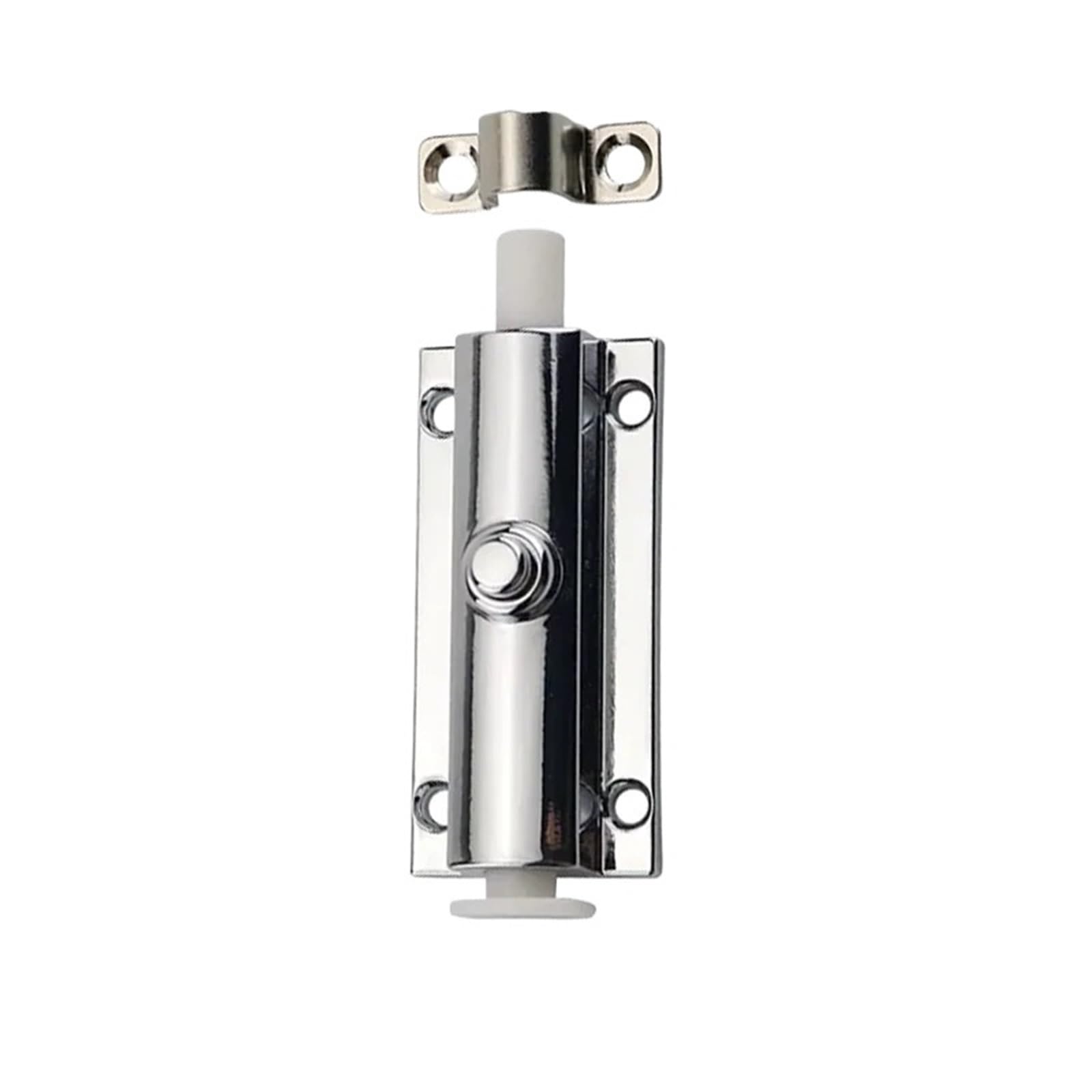 Bouton de verrouillage à ressort en alliage de zinc pour placard