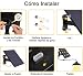 Luz Solar, Hikeren Foco Solar, Impermeable IP65 Luz del Sensor Solar, Lampara...