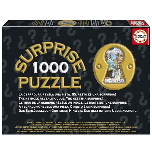 Educa - Puzzle 1000 pour adultes | Nights Round Table Dimensions: 68 x 48 cm A partir de 14 ans (20396)