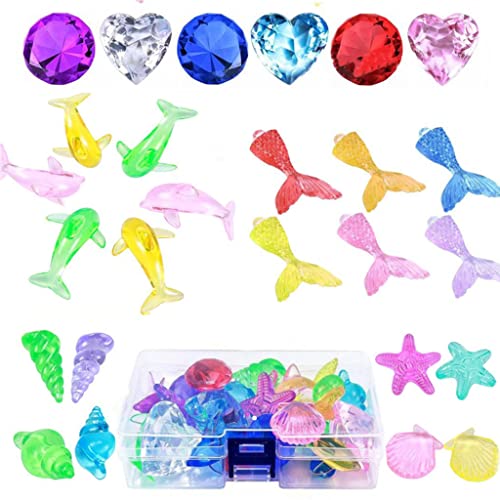 Cimown Juego de Buceo en Piscina de 26 Piezas, Juguetes de Buceo en Piscina Grande, Juego de Entrenamiento de Buceo en Piscina, Juguetes de Buceo Cover