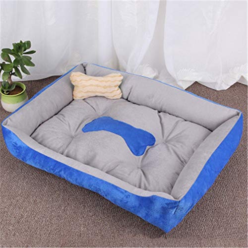 Lit pour petits et grands chiens multifonction rouge lavable B3 - 4