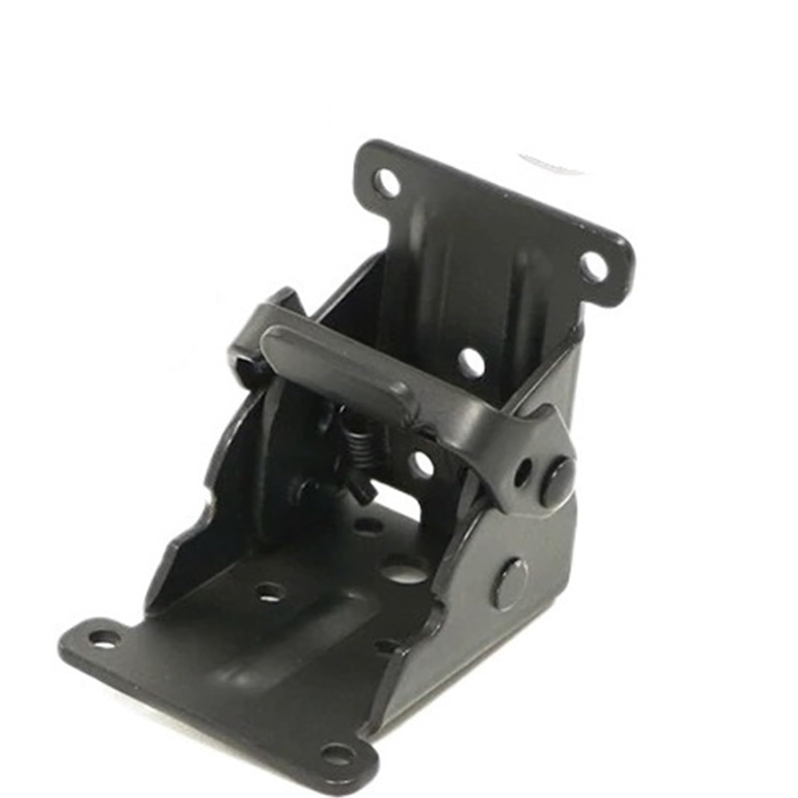 Padgcnor Black Folding Hinge Furniture Hardware Folding Accessories 90 Degree Self-Locking Hinge(Black)
