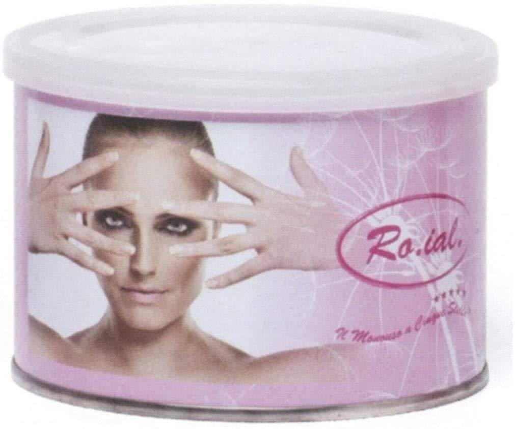 Ro.Ial Cera Barattolo Titanio Rosa - Pacco da 24 x 1200 gr