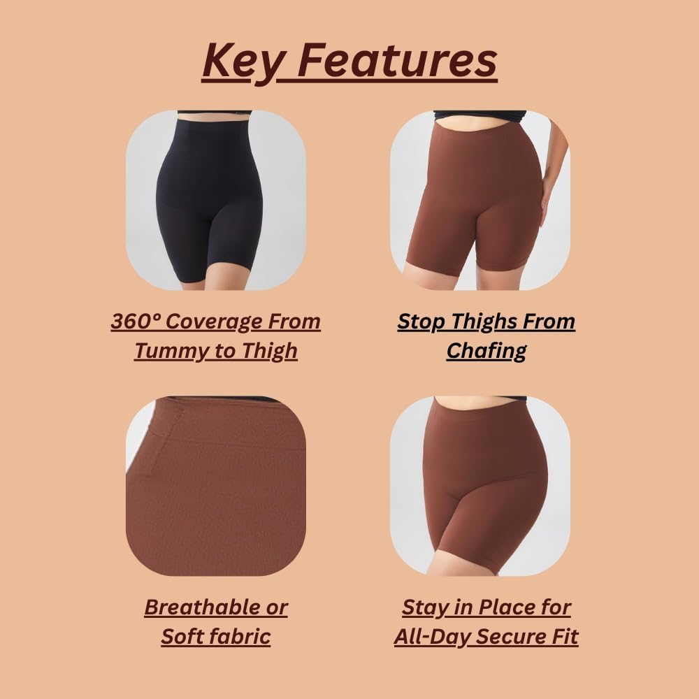 High Waist Tummy Control Shapewear, Tummy and Thigh Slimming Undergarments - Image 4