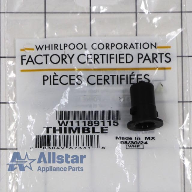 Allstar Appliance Parts W11189115 Refrigerator Freezer Door Thimble on Fridge.com - View 2
