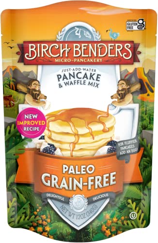 Birch Benders Paleo Pancake & Waffle Mix, Made With Cassava, Coconut & Almond Flour, Just Add Water, 28 Oz #TOP2