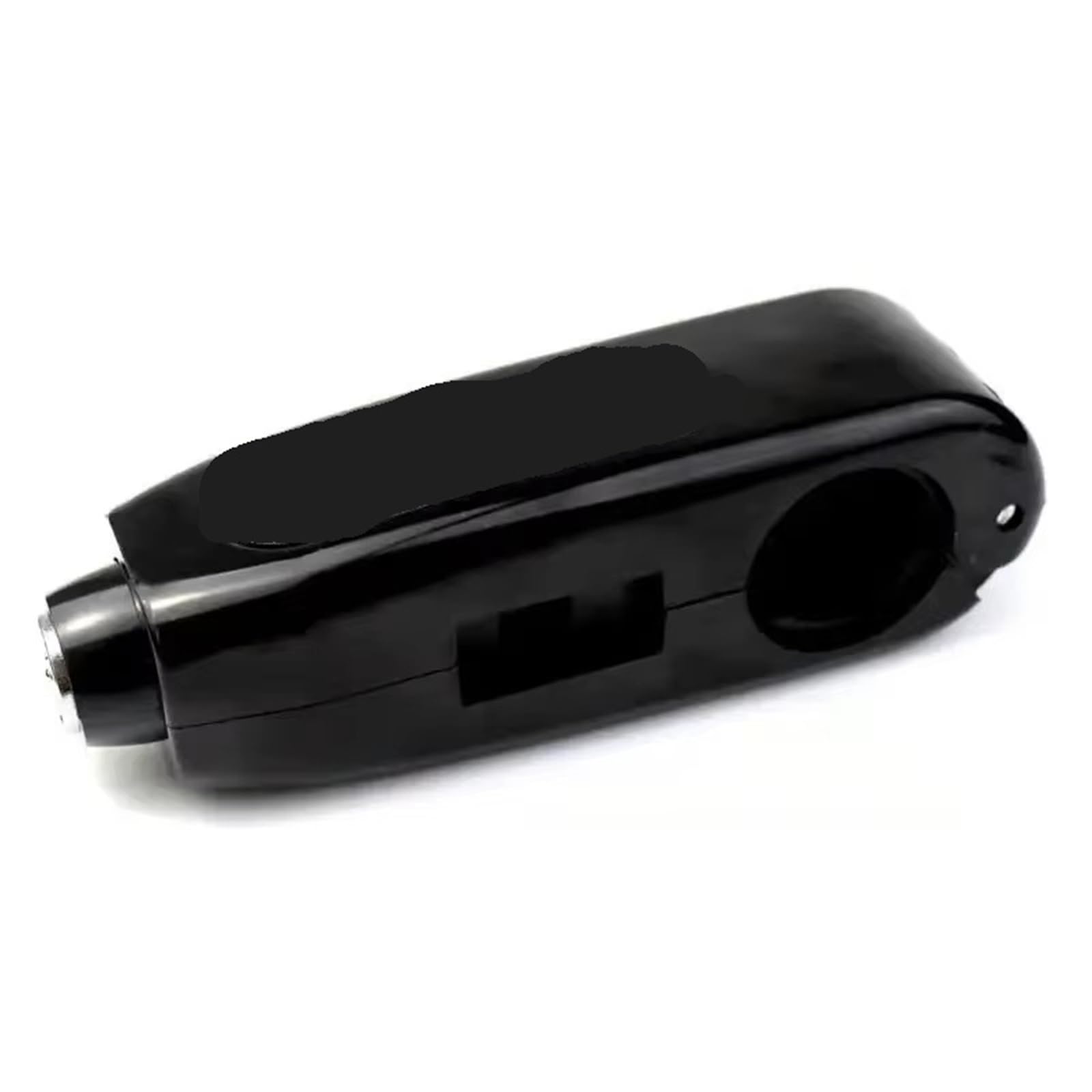 Noauqwtv Black Motorcycle Handlebar Lock Electric Vehicle Handlebar Lock Brake Motorcycle Anti-Theft Scooter Horn Accessories Safety Lockwire(Black)