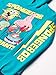 Nickelodeon Boys Spongebob Squarepants Graphic Hoodie, T-Shirt, & Jogger Sweatpant, 3-Piece Athleisure Outfit Bundle Set 4-20, Teal/Navy/H.Grey, 6-7 US
