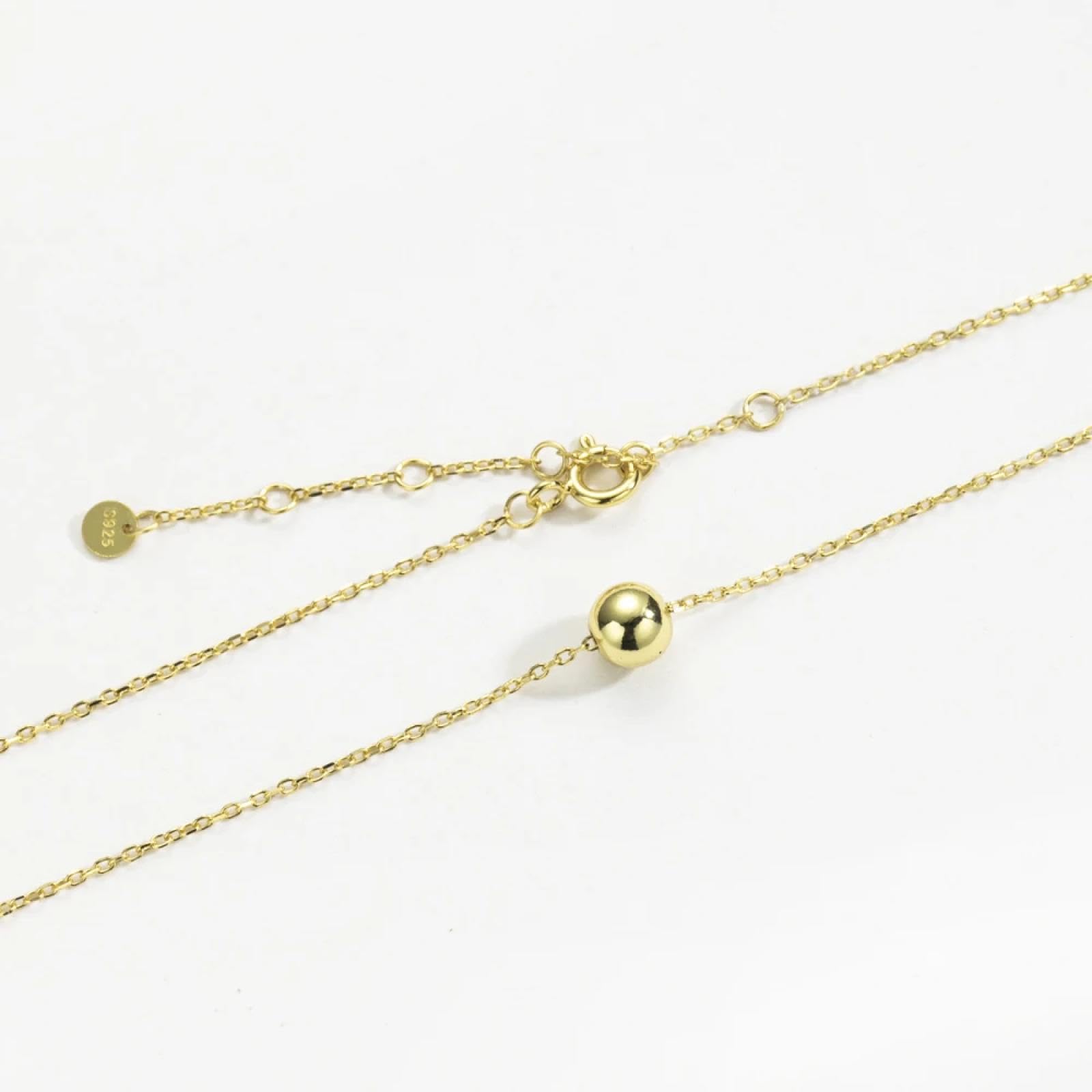 SiVaji Necklace Halskette Ketten Schmuck Herren Frauen Anhänger Necklaceschlichte Perlen Anhänger Lange Kette Halskette
