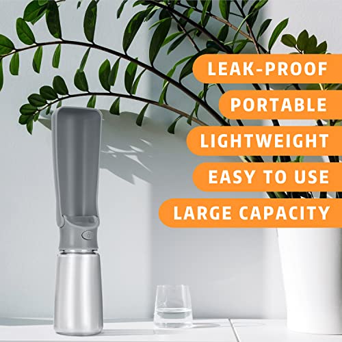 Jubdug Dog Water Bottle, Pet Water Dispenser Foldable And Easy To Carry,Dog Travel Water Bottle For Outdoor, Walking, Hiking, Travel,Leak Proof&Lightweight,Food Grade Plastic #TOP7