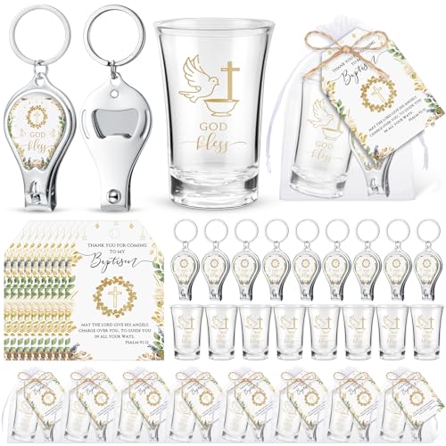 Cadeaux de première communion et baptême : verres et décapsuleurs Bokon