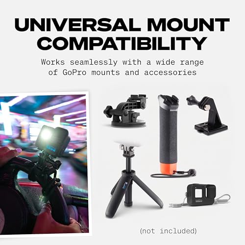 GoPro LIT Hero Bundle The Handler Floating Hand Grip - Lightweight, 4K, Waterproof Action Camera with Touchscreen — Edit Quik App - image 5