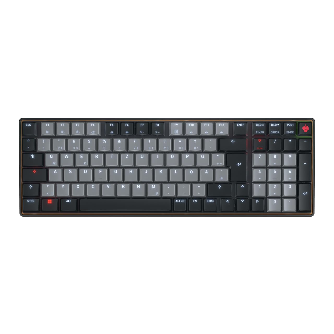Cherry KW 550 MX LP Wireless Mechanical Keyboard MX Low Profile 2 0 switches Rechargeable