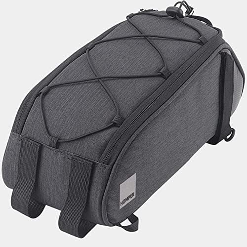 HOMPER Cycle Saddle Rear Rack Pannier Bike Bag 7 L Mountain Road MTB Bicycle Bike Trunk Bag Bicycle Accessories Shoulder Handbag Bag Pannier Black