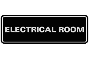 Standard Electrical Panel Sign - Noticeable Durability and Hassle-Free Installation
