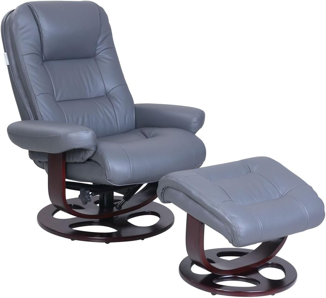 BarcaLounger Jacque Reclining Pedestal Chair – Marlene Gray