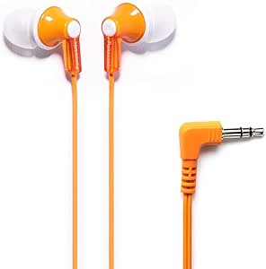 Panasonic ErgoFit In-Ear Earbud Headphones RP-HJE120-D (Orange) Dynamic Crystal Clear Sound, Ergonomic Comfort-Fit asin的图片