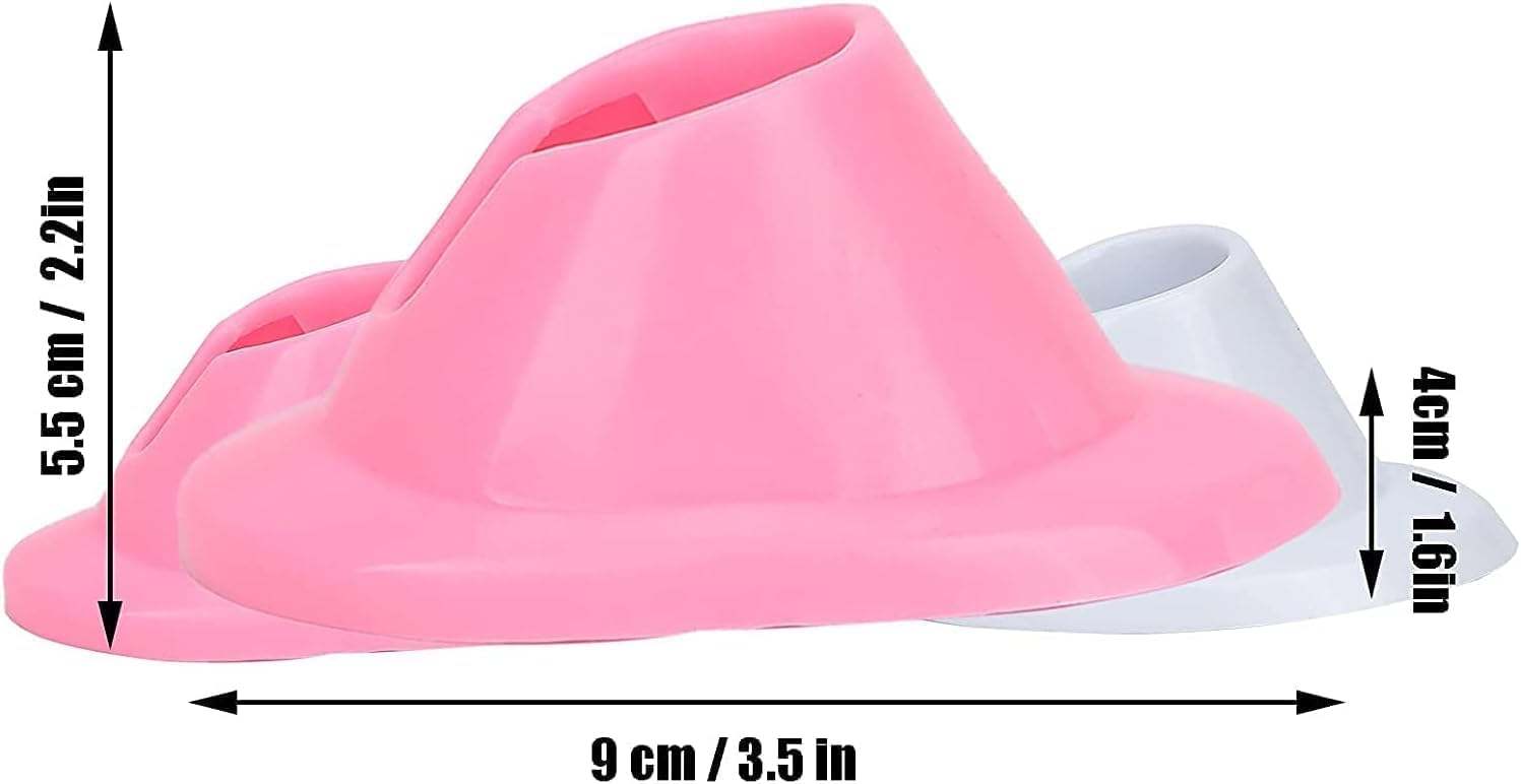 Nagellack-Flaschenhalter aus weichem Gummi, auslaufsicher, Nagelkunst-Organizer, Maniküre-Werkzeuge für Salon-Design, Politur, Fuß-, Hand- und Nagelpflege, 4 Stück