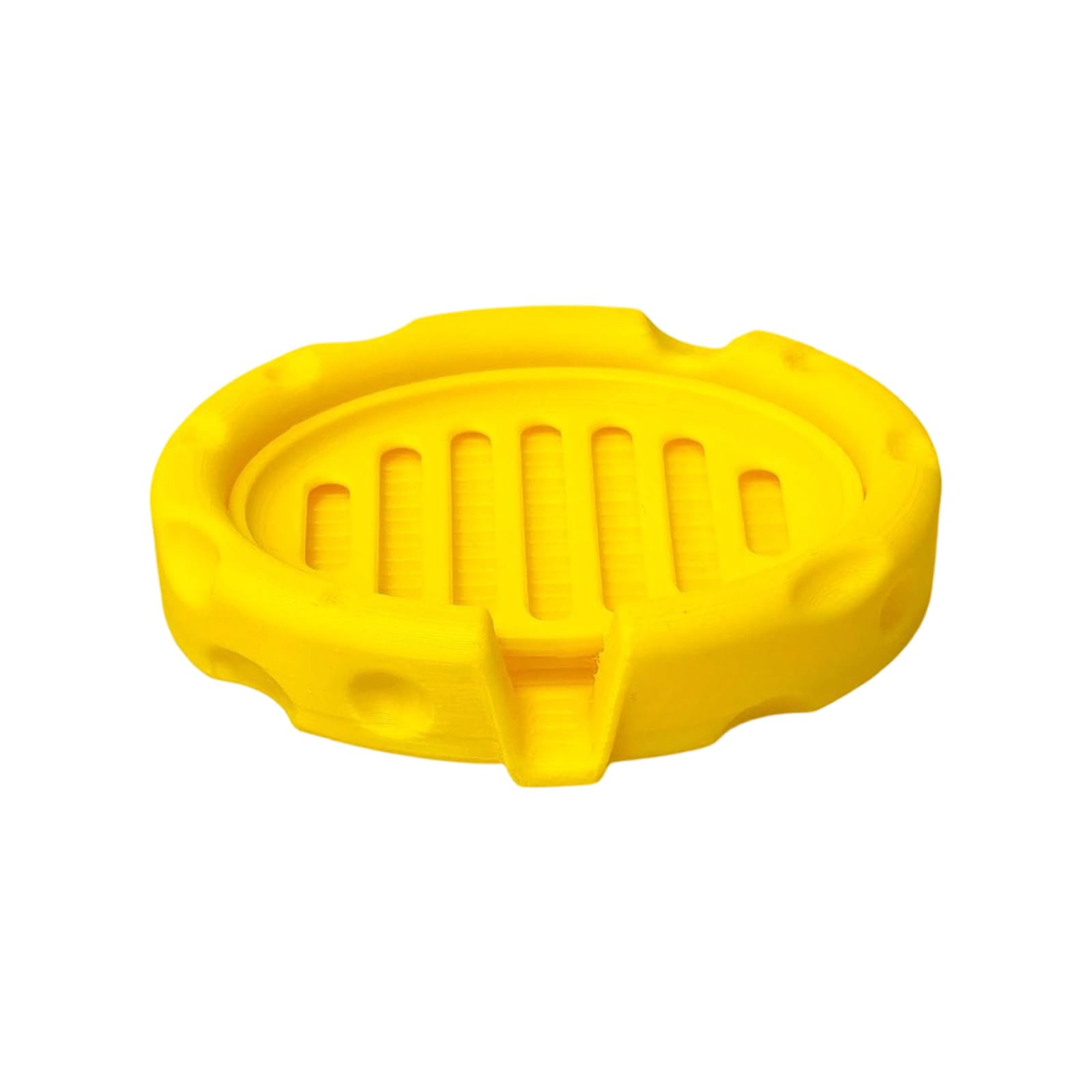 MultiFunctional Cheese Shaped Soap Tray Draining for Bathroom Organization Soap Holder Container Draining Wipe Storage Rack with Drain