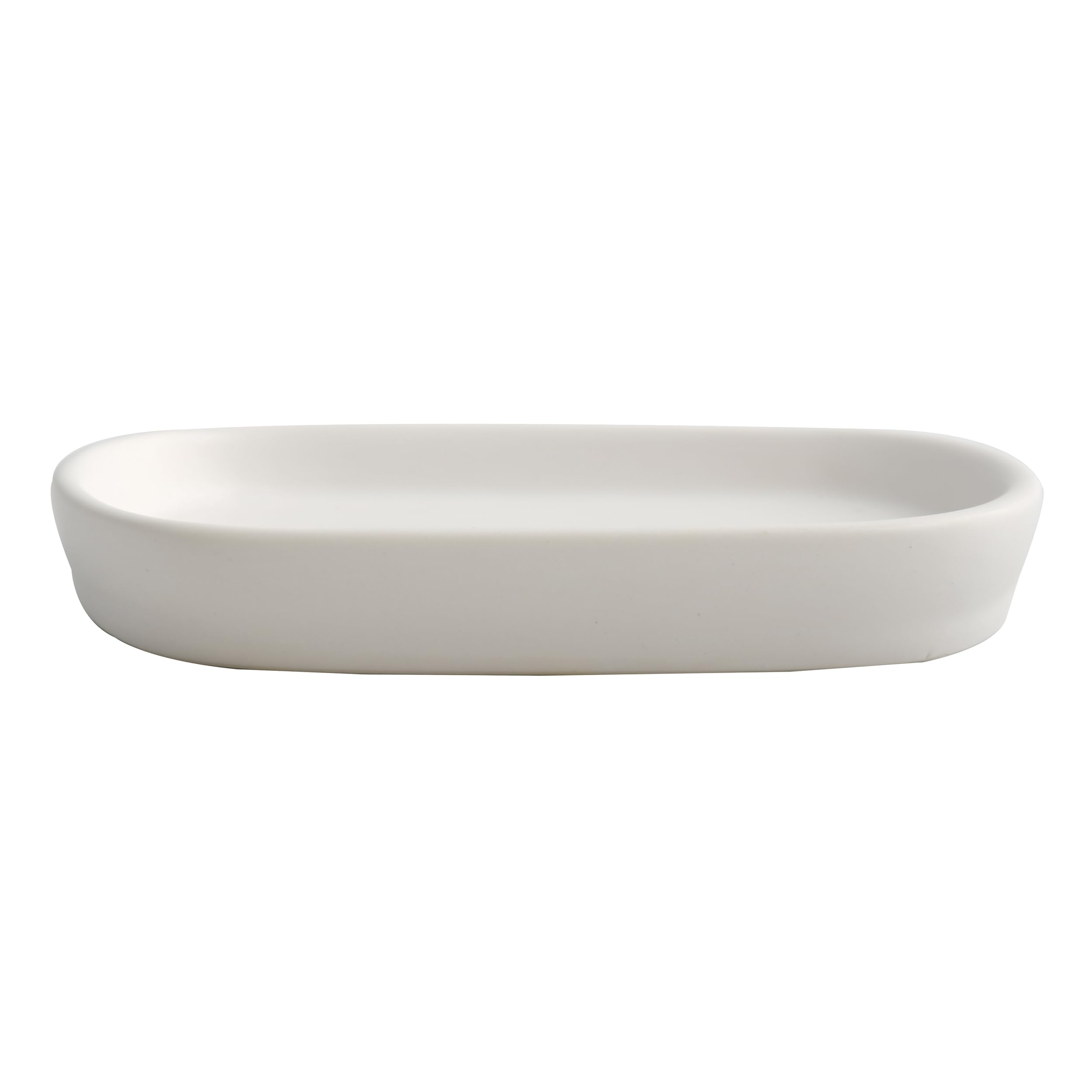 MSV MAONIE Ceramic Soap Dish Matt White