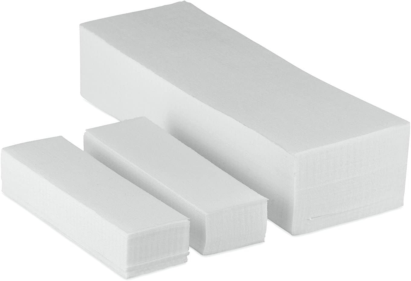 Non Woven Body and Facial Wax Strips Multi Size Pack (100)