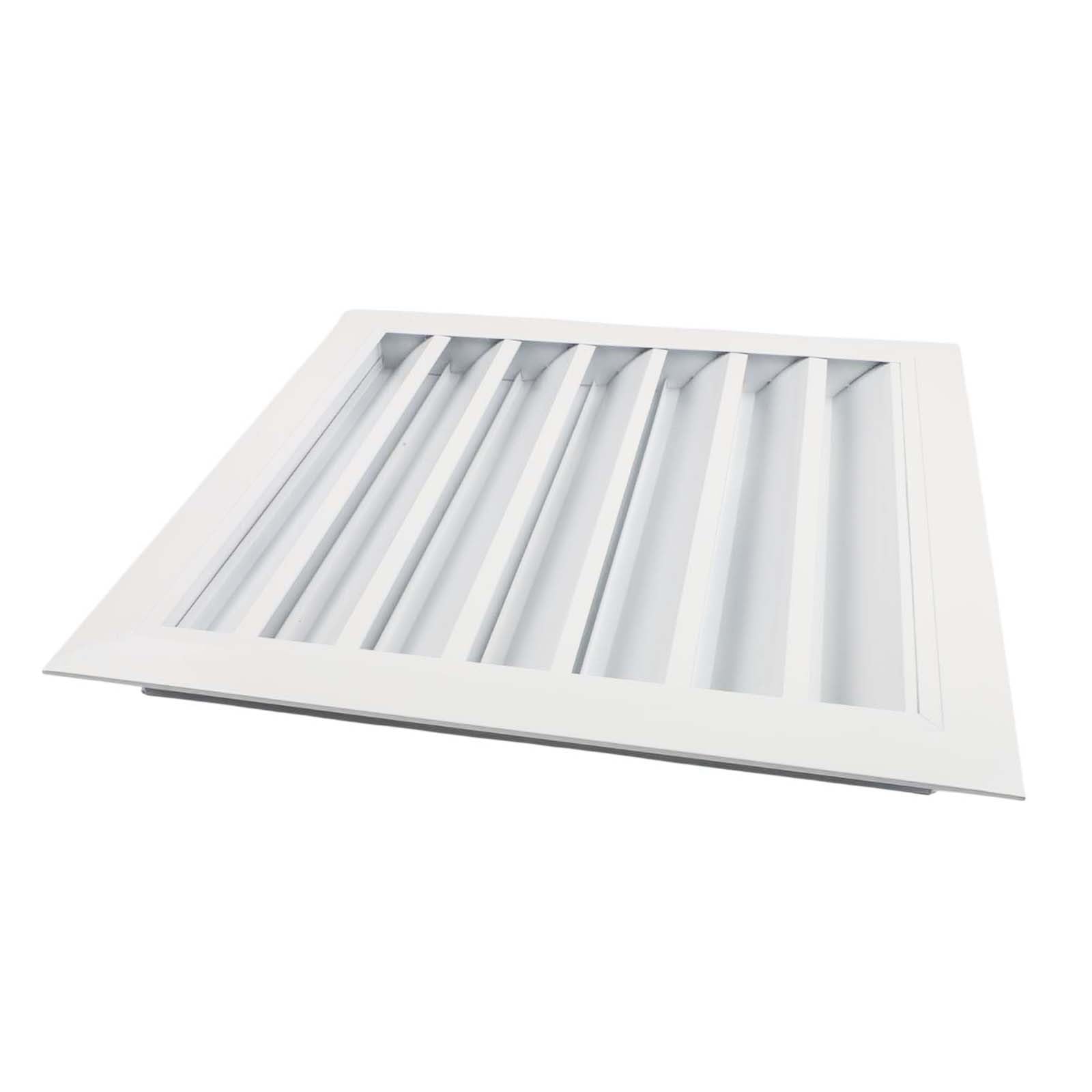 Griglia di ventilazione in alluminio resistente alle intemperie per interni di qualità dell'aria e ventilazione, 20 x 20 cm, 30 x 30 cm, 35 x 35 cm, 40 x 40 cm, 400 x 400 mm