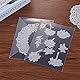 OTCRAFT Weiche Gummi-Magnetplatten für Metall-Stanzformen, Aufbewahrung, Orangisieren, Basteln, Werkzeug, Scrapbooking, Kunst und Handwerk, flexible Platziermatten, 17,8 x 12,7 cm, 0,5 mm, 10 Stück