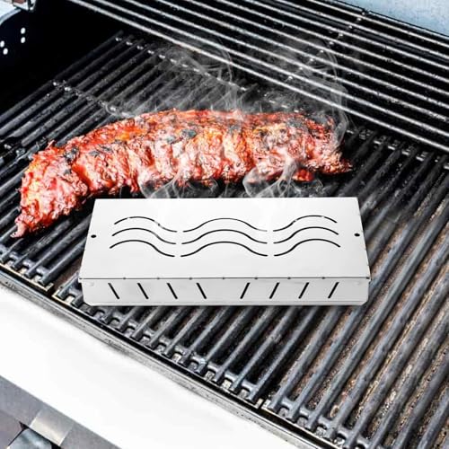 Boîte de fumage en acier inoxydable robuste pour gril extérieur durable - 6