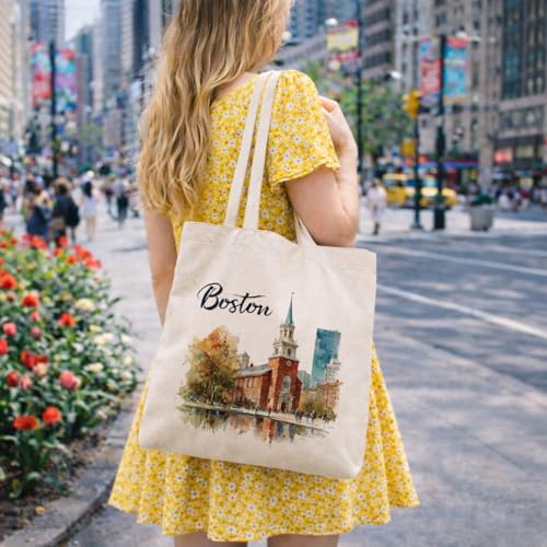 Bolso Tote de Lona para Viaje Mundial miniatura 2