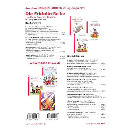 Fridolin méthode guitare 1 pour surmonter les difficultés de lecture de notes - 3