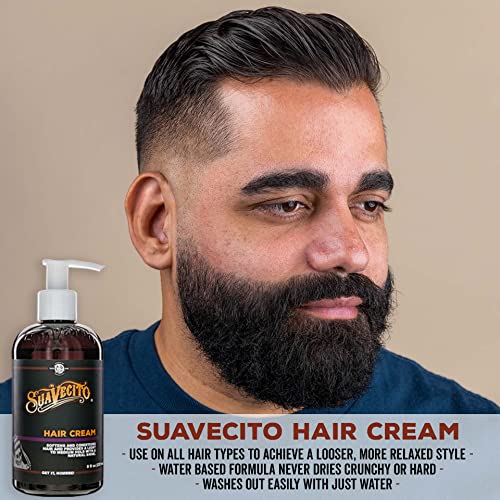Suavecito BC8 Hair Cream Pump Bottle Medium Shine All Day Light Hold thumb #6