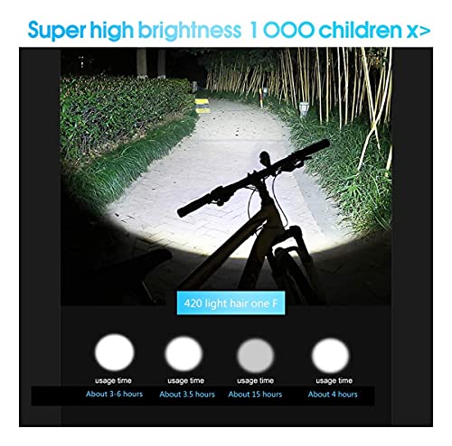 Luces de bicicleta recargables con sensor inteligente XMING que solucionan apagones 6