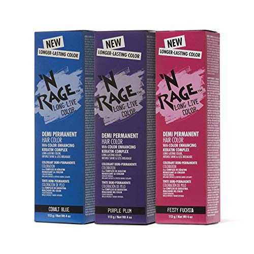 N'rage Brilliant Demi Permanente Hair Color, 4 Ounce