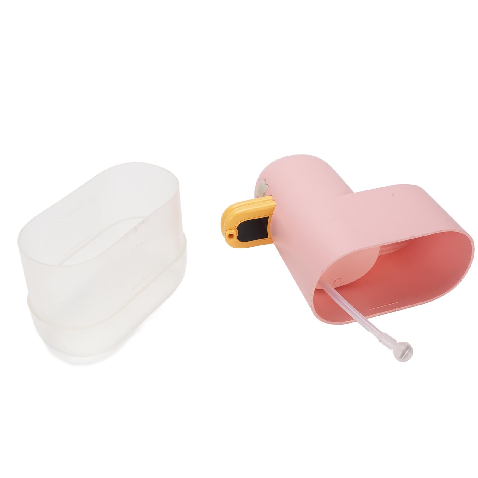 Cosiki Dispenser Automatico di Schiuma a Forma di Anatra, Dispenser Manuale con Rilevamento Intelligente, con Sensore Ad Alta Precisione con Batteria Ricaricabile da 1200 MAh, Ideale per Bagno, e