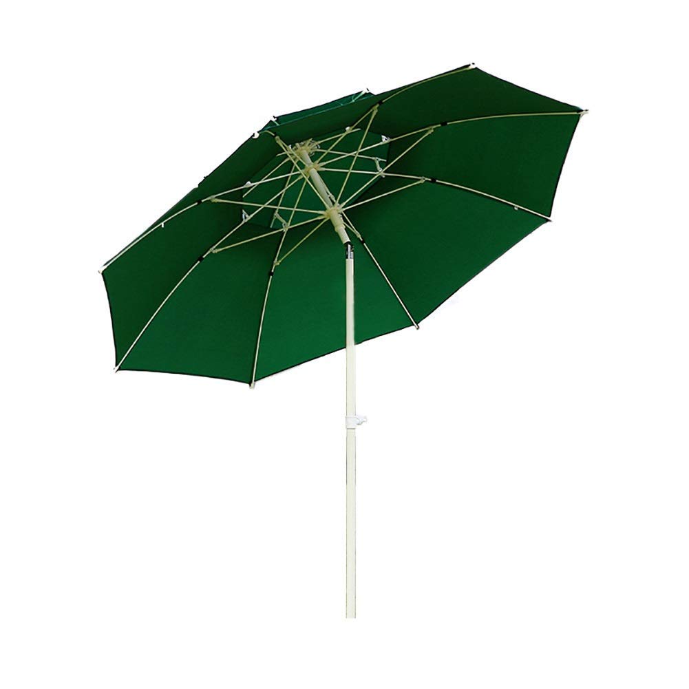 Parasol ogrodowy, parasol parasolowy Całkiem solidny parasol ogrodowy, duży parasol zewnętrzny o długości 8,2 stopy, odporny na wiatr z mechanizmem przechylania, łatwy do założenia