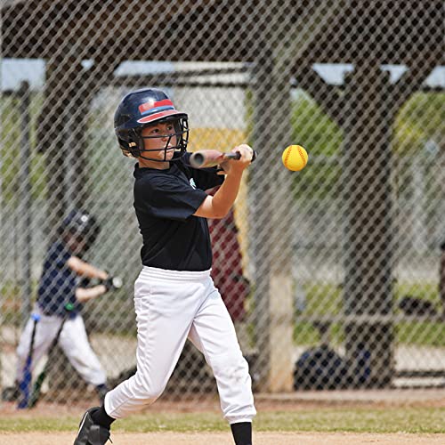 15 Pack Foam Baseballs, 9 Inch Soft Baseballs Training Pitch Baseball Baseball Stress Ball With Drawstring Bag(White+Yellow) #TOP6