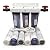 Whole House 3-Stage Water Filtration System, 3/4" Port with 2 valves and Extra 1 Year Filter Supply (2 Sets, 6 pcs)