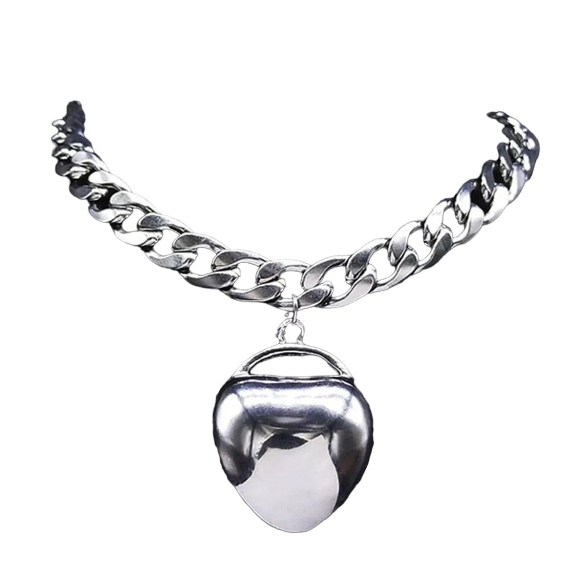 Collier en Acier Inoxydable Robuste Style Miami Cubain pour Soirée - 8