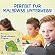 TinyGeeks 12 Wachsmalstifte ab 2 Jahre + Malstifte ab 2 jahre | Malen kinder ab 2-4 | Stifte Kleinkind | Wachsmalstifte ab 3 jahre | Erdnuss-Buntstifte