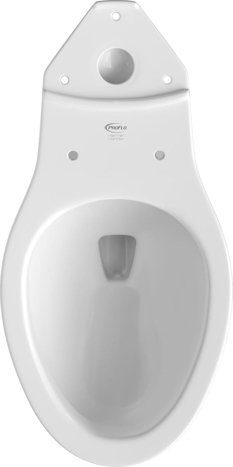 PROFLO PF1605PA Gilpin Elongated Toilet Bowl Only - White